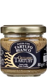 Giuliano Tartufi Hľuzovková pasta z bielej hľuzovky, 80 g (Salsa Tartufata Bianca)